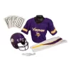 Franklin Sports Minnesota Vikings Deluxe Football Uniform Set