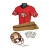 Franklin Sports San Francisco 49ers Deluxe Football Uniform Set -CHAMPRO SHOP 02572528962