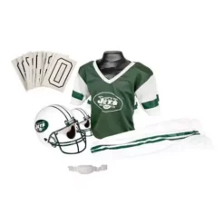 Franklin Sports New York Jets Deluxe Football Uniform Set