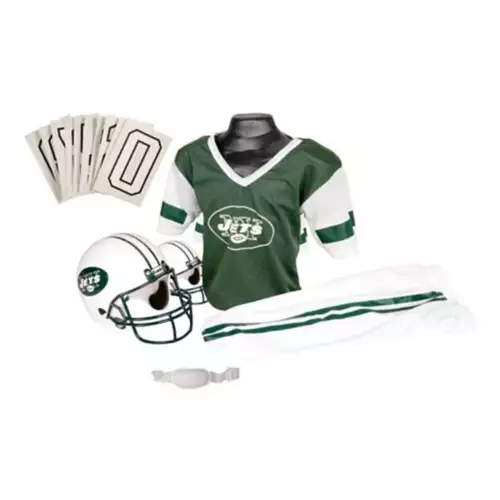 Franklin Sports New York Jets Deluxe Football Uniform Set 3 Franklin Sports New York Jets Deluxe Football Uniform Set
