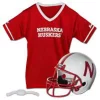 Franklin Sports Kids' Nebraska Cornhuskers Jersey And Helmet Set