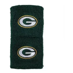 Franklin Sports Green Bay Packers Wristband 2pk