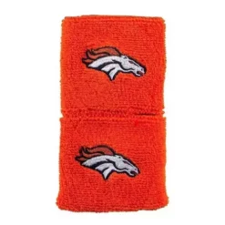 Franklin Sports Denver Broncos Wristband 2pk