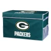 Franklin Sports Green Bay Packers Collapsible Footlocker Storage Bin