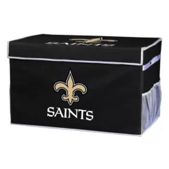 Franklin Sports New Orleans Saints Collapsible Footlocker Storage Bin