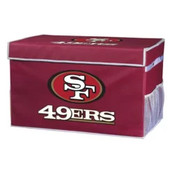 Franklin Sports San Francisco 49ers Collapsible Footlocker Storage Bin