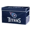 Franklin Sports Tennessee Titans Collapsible Footlocker Storage Bin -CHAMPRO SHOP 02572547788