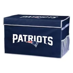 Franklin Sports New England Patriots Collapsible Footlocker Storage Bin -CHAMPRO SHOP 02572547813