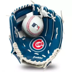 Franklin Sports Chicago Cubs Youth Ball And Glove Set
