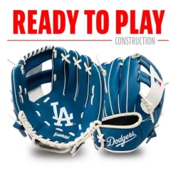 Franklin Sports Los Angeles Dodgers Youth Glove And Ball Set -CHAMPRO SHOP 02572553775 2