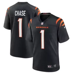 Nike Cincinnati Bengals Ja'Marr Chase #1 Game Jersey