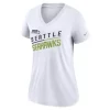 Nike Women's Seattle Seahawks Tri Slant T-Shirt -CHAMPRO SHOP 02672986160