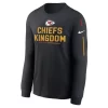 Nike Kansas City Chiefs Slogan Long Sleeve Shirt -CHAMPRO SHOP 03450218524