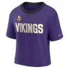 Nike Women's Minnesota Vikings Fan Cropped T-Shirt -CHAMPRO SHOP 03450221668