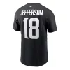 Nike Minnesota Vikings Justin Jefferson #18 Name & Number T-Shirt -CHAMPRO SHOP 03450232750
