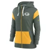 Nike Women's Green Bay Packers Gym 1/4 Zip
