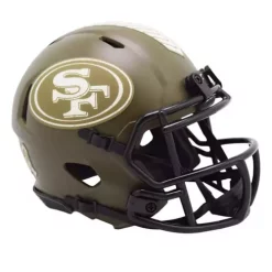 Riddell San Francisco 49ers 2022 Salute To Service Mini Helmet