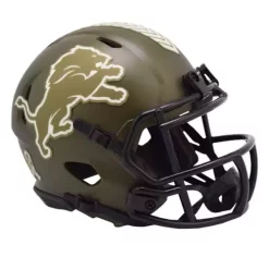 Riddell Detroit Lions 2022 Salute To Service Mini Helmet