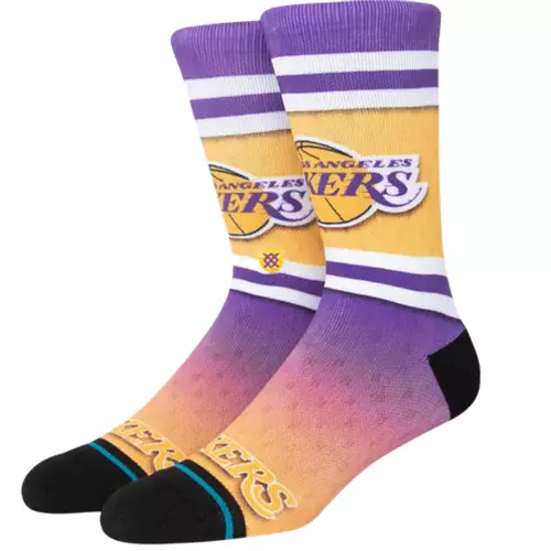 Stance Los Angeles Lakers 2022 Hardwook Collection Socks 3 Stance Los Angeles Lakers 2022 Hardwook Collection Socks