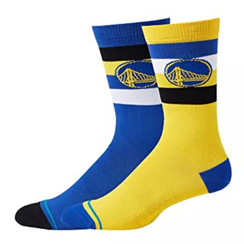 Stance Golden State Warriors ST Crew 2pk Socks 3 Stance Golden State Warriors ST Crew 2pk Socks