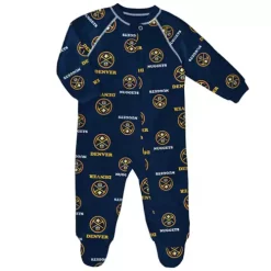 Nike Genuine Stuff Infant Denver Nuggets Coverall Zip Up
