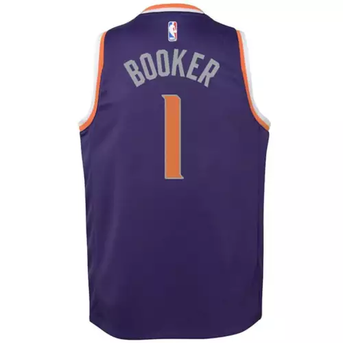 Nike Kids' Phoenix Suns Devin Booker #1 Swingman Jersey 3 Nike Kids' Phoenix Suns Devin Booker #1 Swingman Jersey