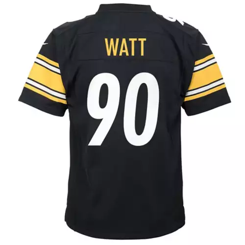 Nike Kids' Pittsburgh Steelers T.J. Watt #90 Game Jersey 3 Nike Kids' Pittsburgh Steelers T.J. Watt #90 Game Jersey