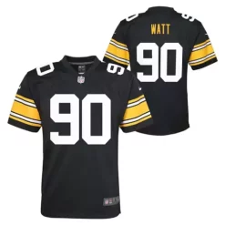 Nike Kids' Pittsburgh Steelers TJ Watt #90 Game Jersey