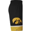 Nike Iowa Hawkeyes Replica Road Basketball Shorts -CHAMPRO SHOP 19315107104