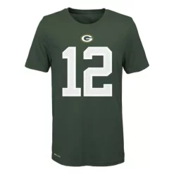 Nike Kids' Green Bay Packers Aaron Rodgers #12 T-Shirt -CHAMPRO SHOP 19341991161 2