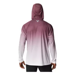 Columbia Texas A&M Aggies Hooded Terminal Tackle Long Sleeve Shirt -CHAMPRO SHOP 19400448003 2