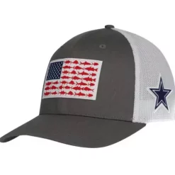 Columbia Dallas Cowboys CLG PFG Mesh Fish Flag Hat