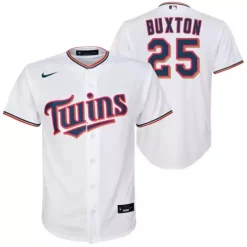 Nike Kids' Minnesota Twins Byron Buxton #25 2023 Replica Jersey -CHAMPRO SHOP 19409386283