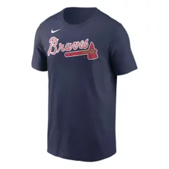 Nike Atlanta Braves Ronald Acuna Jr. #13 Name & Number T-Shirt -CHAMPRO SHOP 19423036375 1