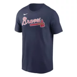 Nike Atlanta Braves Ronald Acuna Jr. #13 Name & Number T-Shirt -CHAMPRO SHOP 19423036380 1