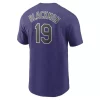 Nike Colorado Rockies Charlie Blackmon Name & Number T-Shirt