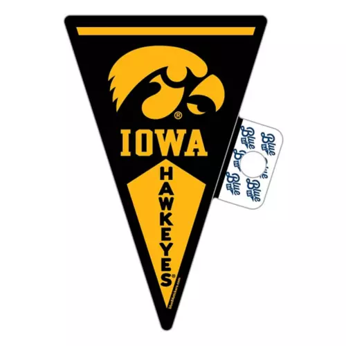 Blue 84 Iowa Hawkeyes Coco Pennant Sticker 3 Blue 84 Iowa Hawkeyes Coco Pennant Sticker