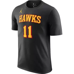 Jordan Atlanta Hawks Trae Young Name & Number T-Shirt