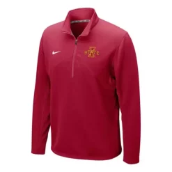 Nike Iowa State Cyclones DriFit Training 1/4 Zip Top
