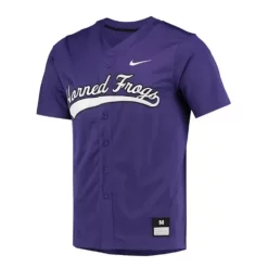Nike TCU Horned Frogs Replica Baseball Jersey