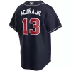 Nike Atlanta Braves Ronald Acuna Jr. #13 Replica Jersey -CHAMPRO SHOP 19431744054
