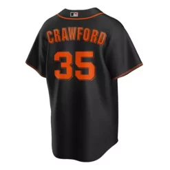 Nike San Francisco Giants Brandon Crawford #35 Replica Jersey -CHAMPRO SHOP 19431744331