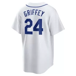 Nike Seattle Mariners Ken Griffey Jr #24 Cooperstown Jersey