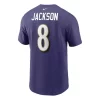 Nike Lamar Jackson #8 Name & Number T-Shirt -CHAMPRO SHOP 19431950308
