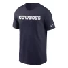 Nike Dallas Cowboys Essential Wordmark T-Shirt -CHAMPRO SHOP 19431966336