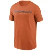 Nike Denver Broncos Wordmark T-Shirt