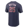 Nike Minnesota Twins Byron Buxton #25 Name & Number T-Shirt