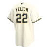 Nike Milwaukee Brewers Christian Yelich #22 Replica Jersey -CHAMPRO SHOP 19432168743
