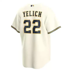 Nike Milwaukee Brewers Christian Yelich #22 Replica Jersey
