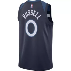 Nike Minnesota Timberwolves D'Angelo Russell #0 Icon Edition Swingman Jersey -CHAMPRO SHOP 19449568447 1